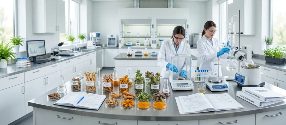 Laboratorio independiente de investigación de suplementos naturales