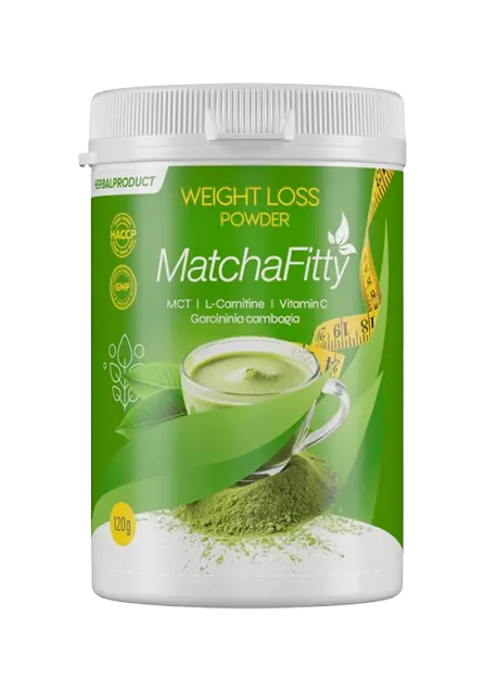 Pachet Matcha Fitty, băutură cu ceai matcha pentru controlul greutății