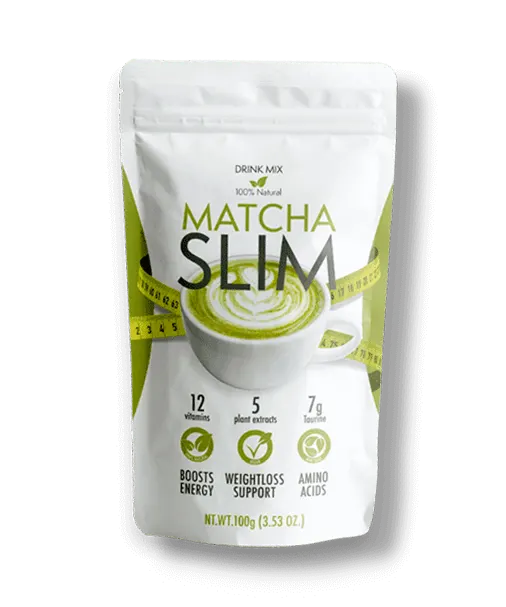 Pack de Matcha Slim, bebida de té matcha japonés para bajar de peso