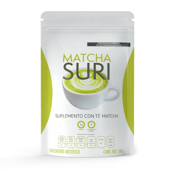 Pack de Matcha Suri, bebida de té matcha japonés para adelgazar